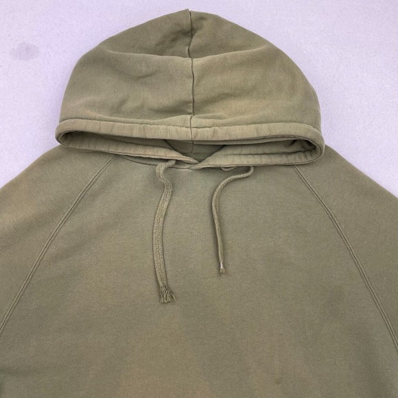 Richer Poorer Mens Green Pullover Kangaroo Pocket Hoodie Sweatshirt Large - Picture 2 of 10